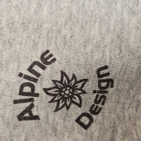 NWT Alpine Design Womens AD Hike Hoodie Size XL Gray Heather Fleece Pullover - Picture 2 of 6